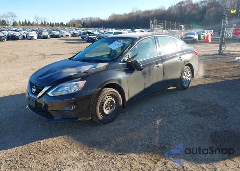 2016 Nissan Sentra S z USA, uszkodzony, nr VIN 3N1AB7AP5GY227285